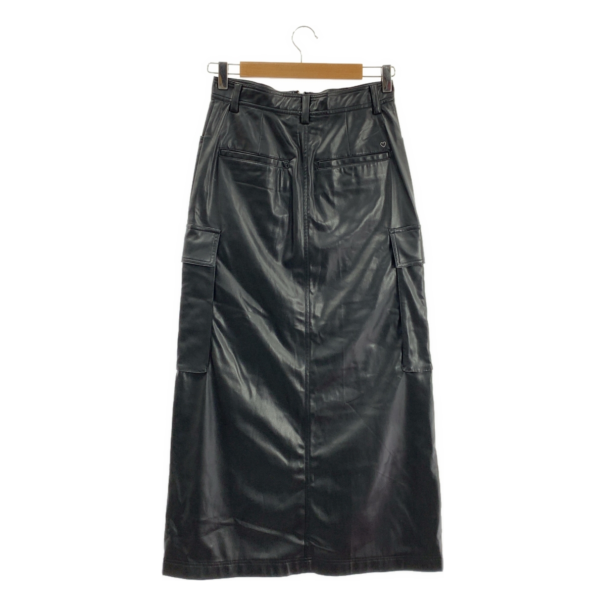 その他 Faux Leather Cargo Skirt フェイクレザースカート