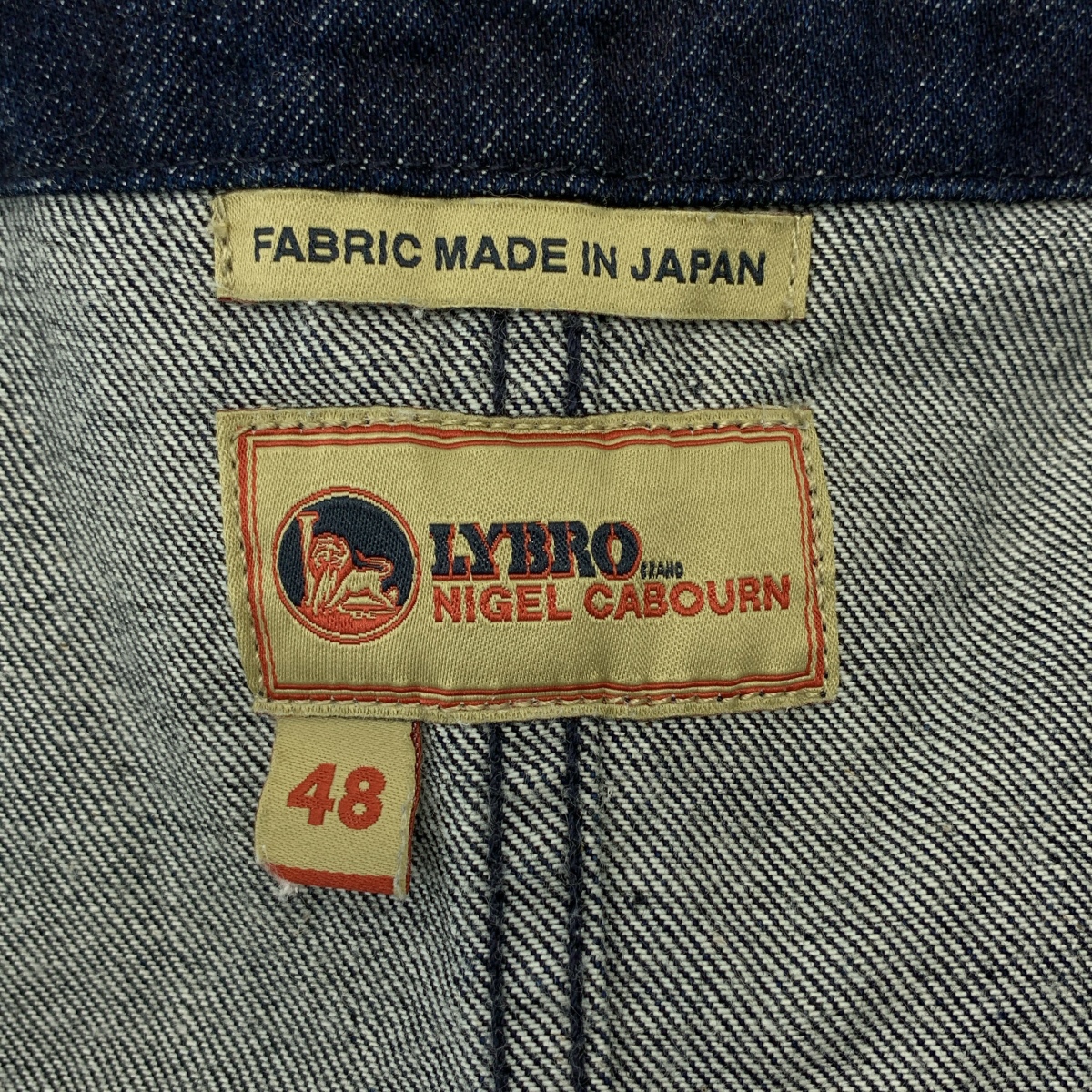 NIGEL CABOURN LYBRO / ナイジェルケーボンライブロ レイルウェイダングヘビーコットン デニム オーバーオール
