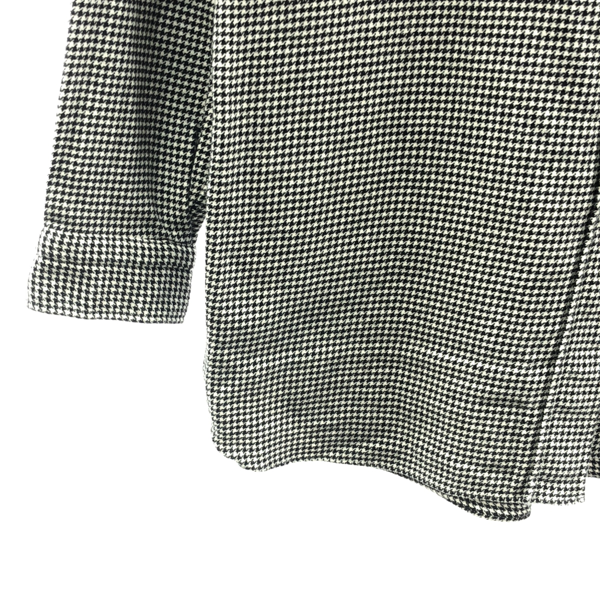 finamore / フィナモレ コットン 千鳥格子 シャツ