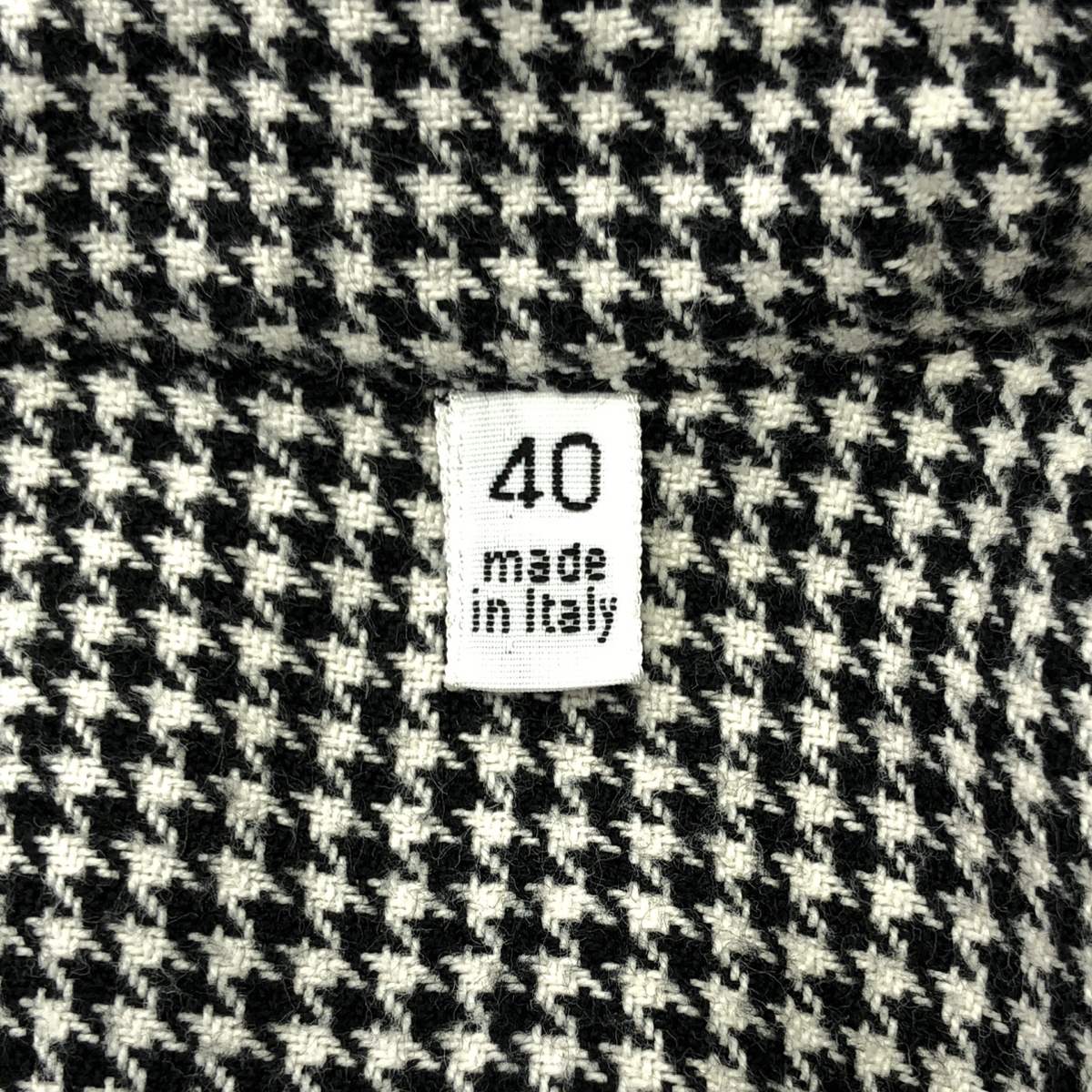 finamore / フィナモレ コットン 千鳥格子 シャツ