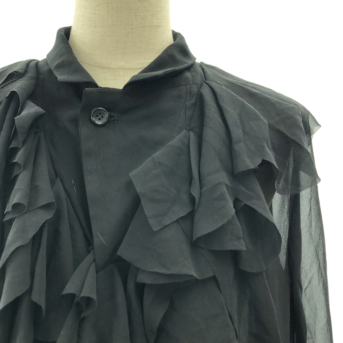 COMME des GARCONS COMME des GARCONS / コムコム シアー フリル レイヤード ジャケット
