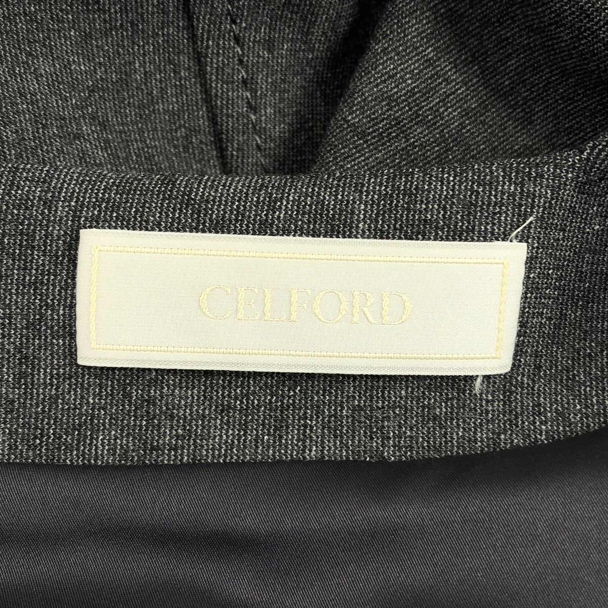 CELFORD / セルフォード スクエアネック プルオーバーワンピース