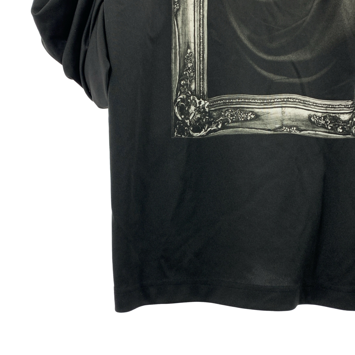 JUNYA WATANABE COMME des GARCONS / ジュンヤワタナベ グラフィックプリント フリルスリーブ Tシャツ