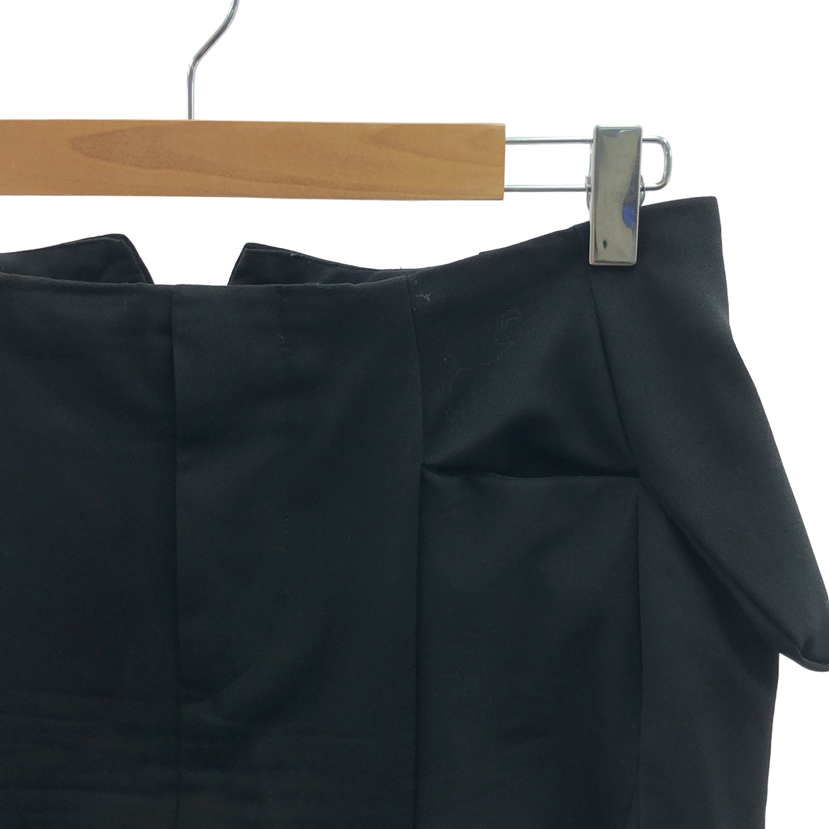 JUNYA WATANABE COMME des GARCONS / ジュンヤワタナベ ウール 再構築 変形 ロングスカート