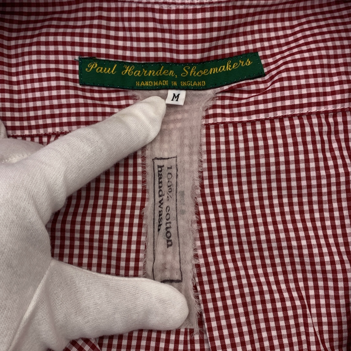 Paul Harnden / ポールハーデン Baygril / チェック レギュラーカラー シャツ ブラウス