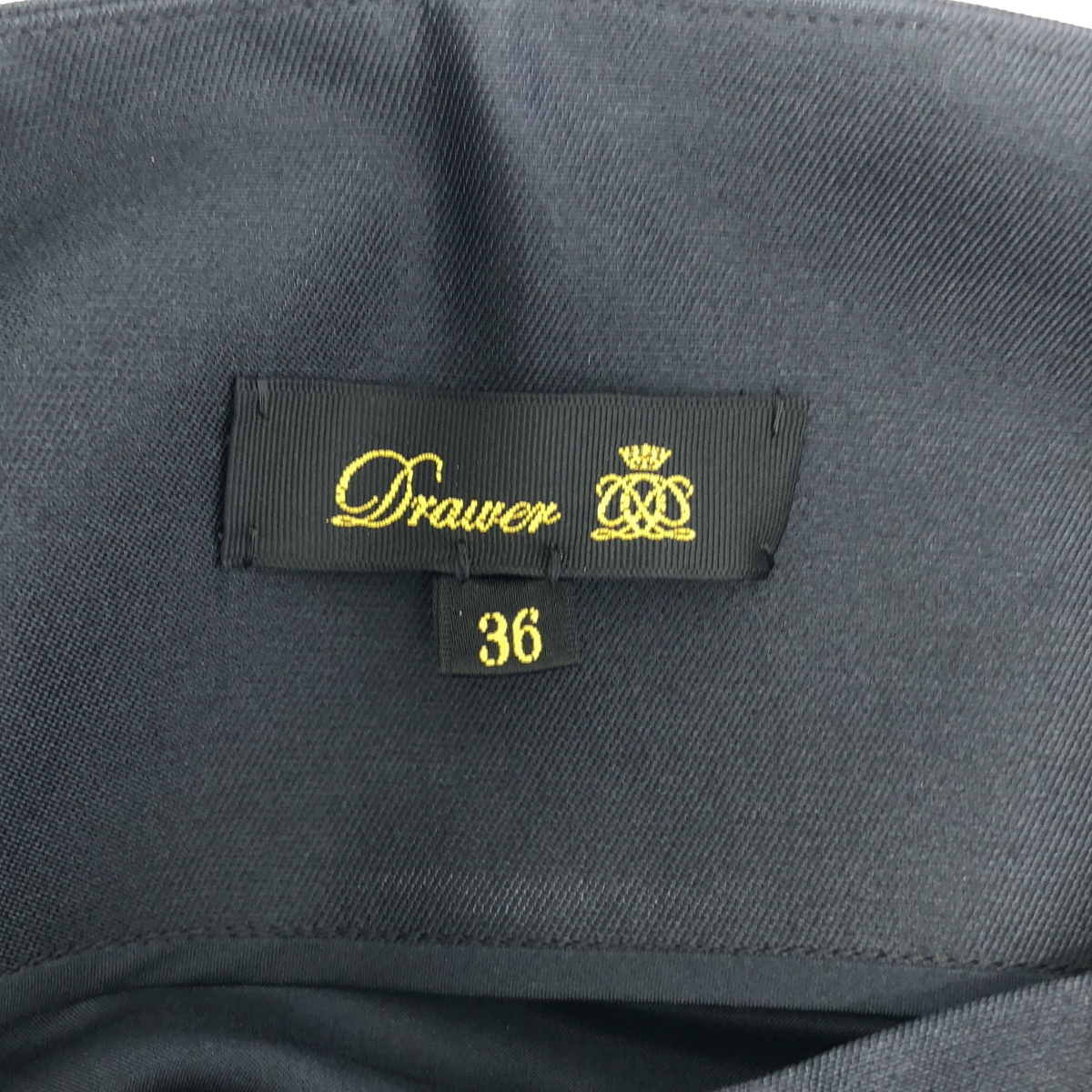 Drawer / ドゥロワー ウール シルク ミカドキャミソール ブラウス