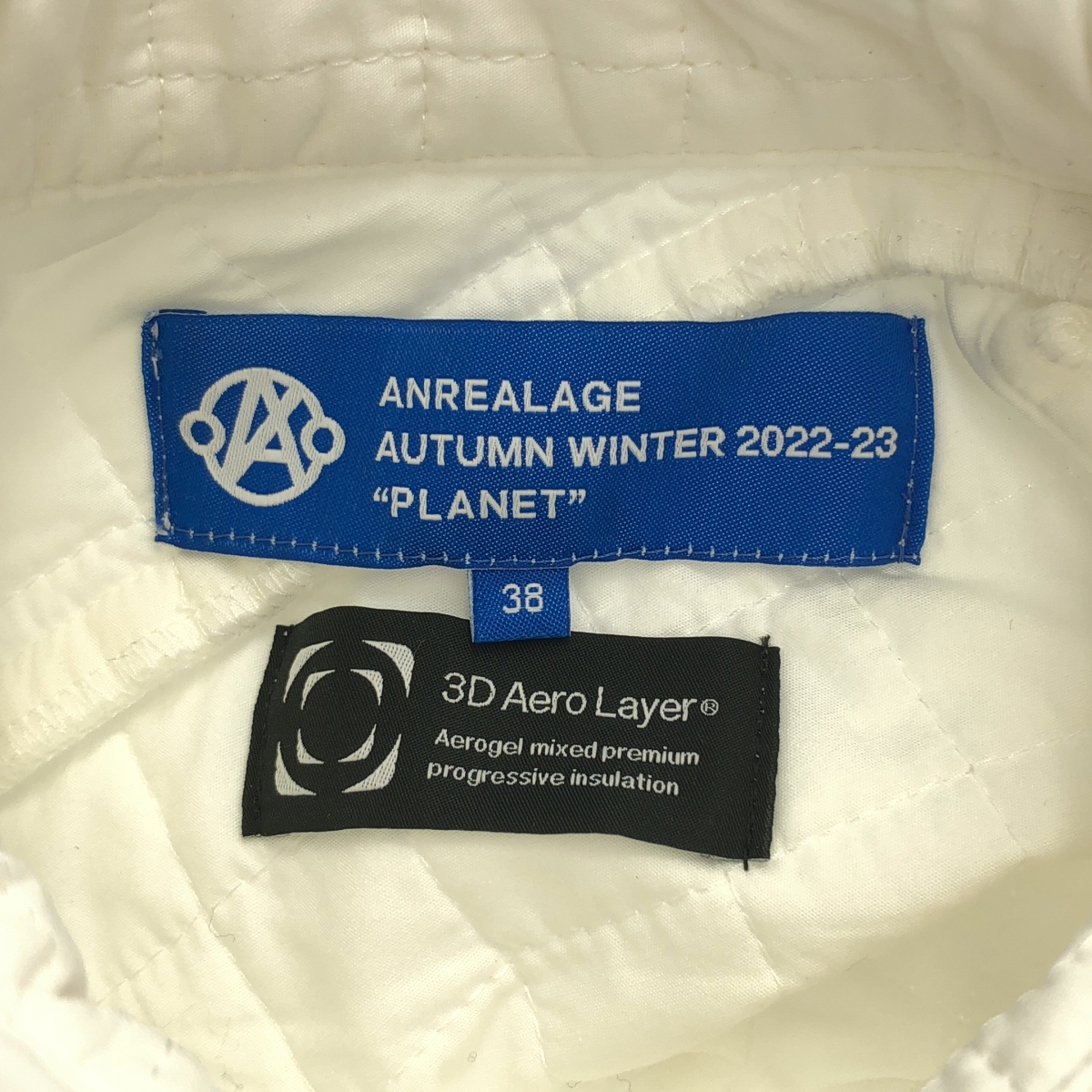 ANREALAGE / アンリアレイジ 3D AERO LAYER PLANET BALL SHIRT 中綿 キルティング ボールシャツ