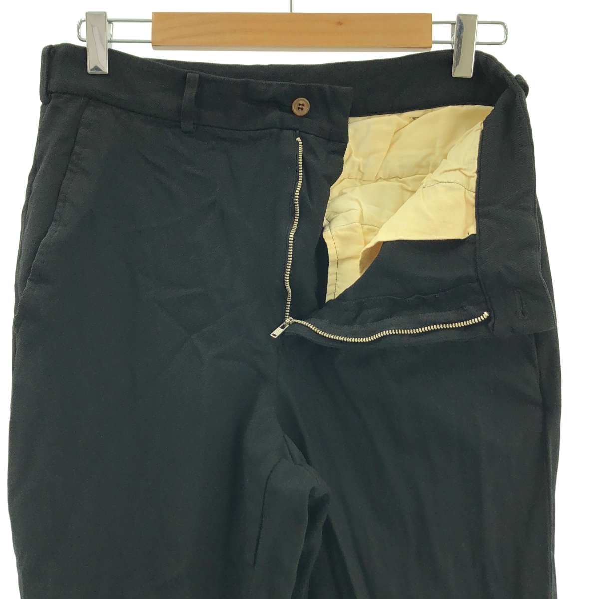 COMME des GARCONS / コムデギャルソン ポリエステル 製品加工 ロールアップ スラックス パンツ