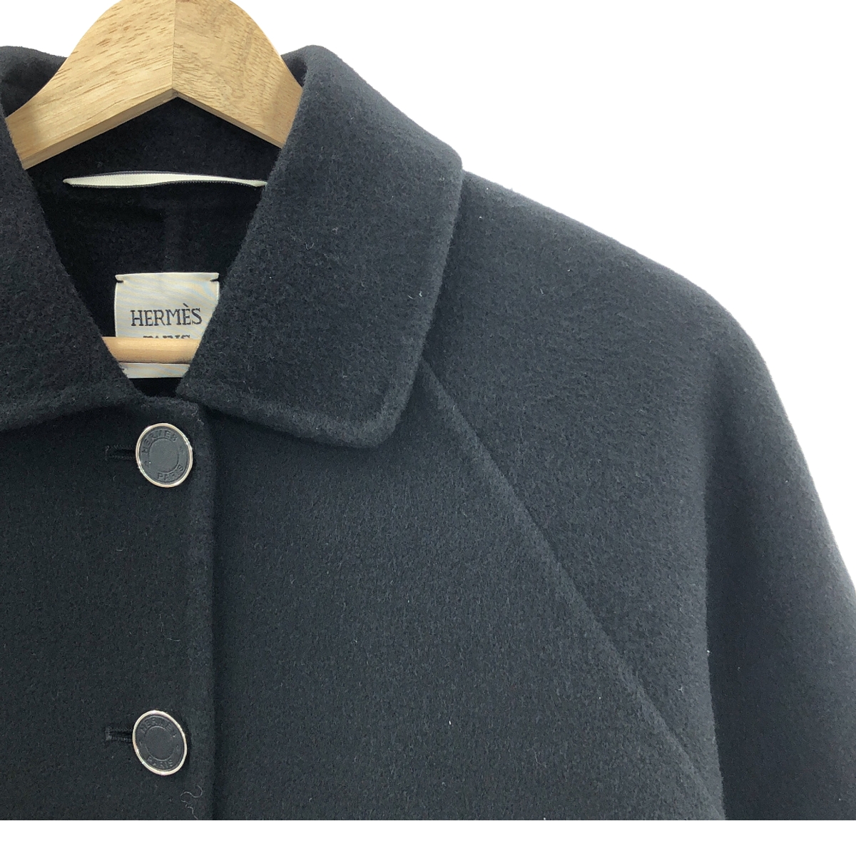 HERMES / エルメス カシミヤ ダブルフェイス ショートジャケット