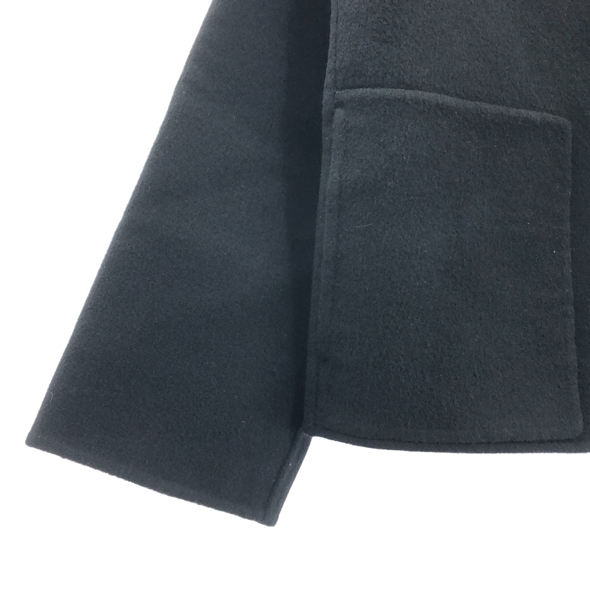 HERMES / エルメス カシミヤ ダブルフェイス ショートジャケット