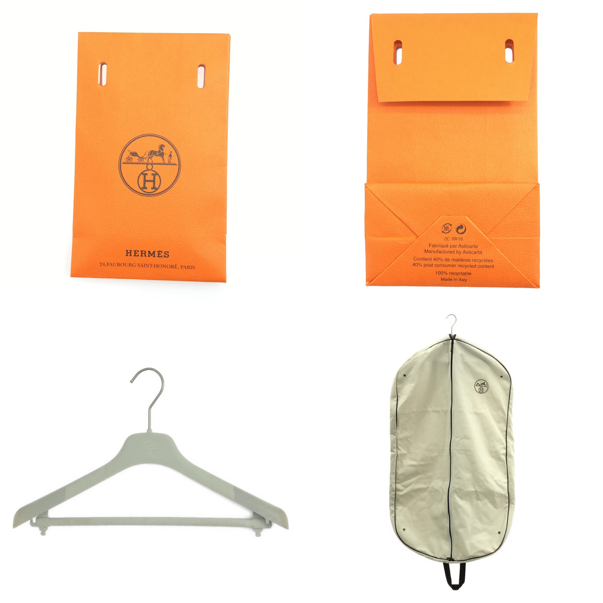 HERMES / エルメス カシミヤ ダブルフェイス ショートジャケット