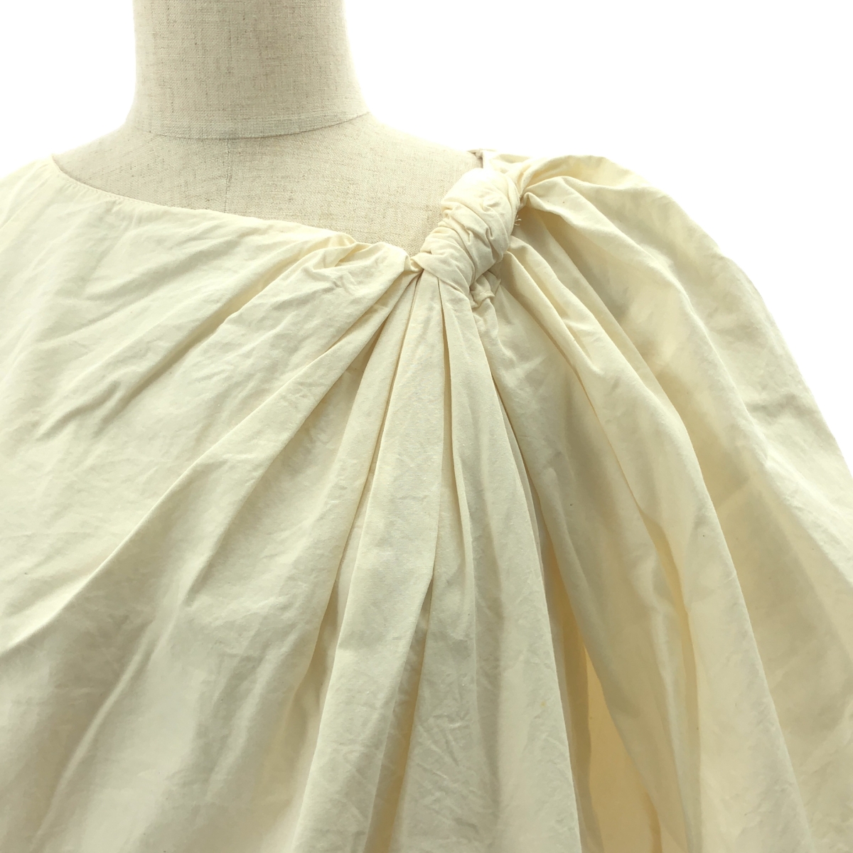 Christian Wijnants / クリスチャンワイナンツ ギャザーデザイン コットン ワンピース