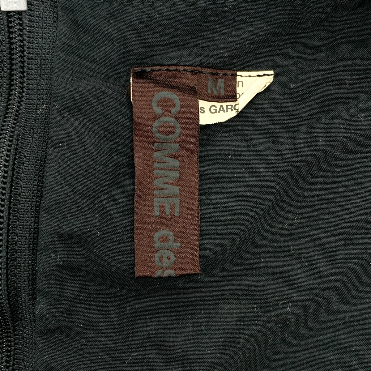 COMME des GARCONS / コムデギャルソン ポリエステル 変形 カットオフ ギャザー ボリューム シャツ ブラウス