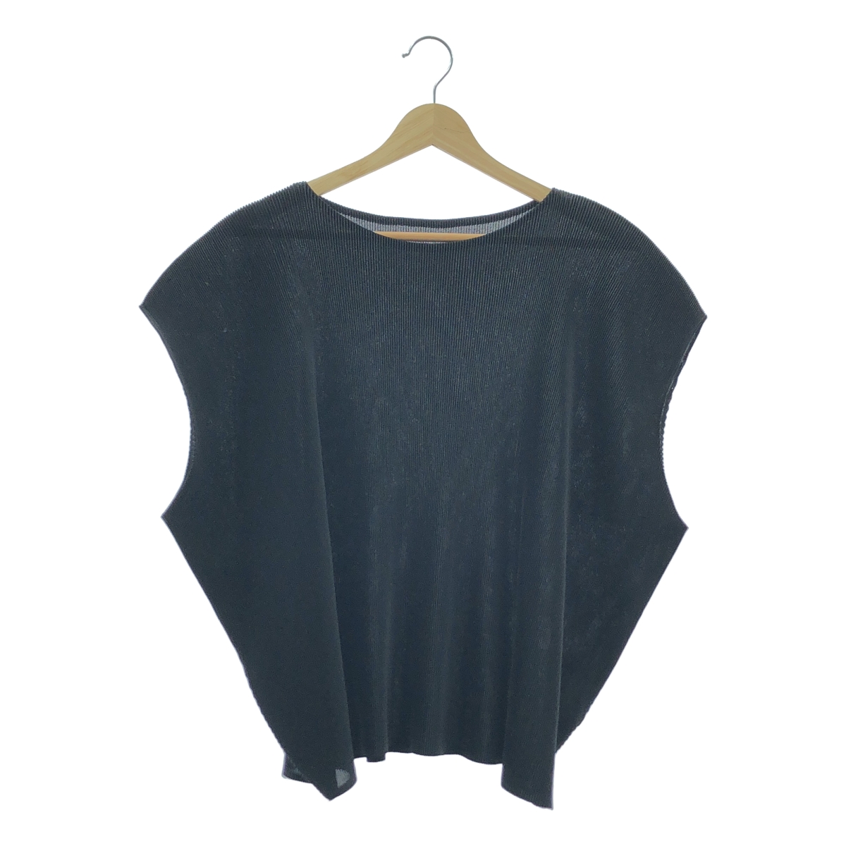 PLEATS PLEASE ISSEY MIYAKE / プリーツプリーズイッセイミヤケ オーバーシルエット ノースリーブ プルオーバー