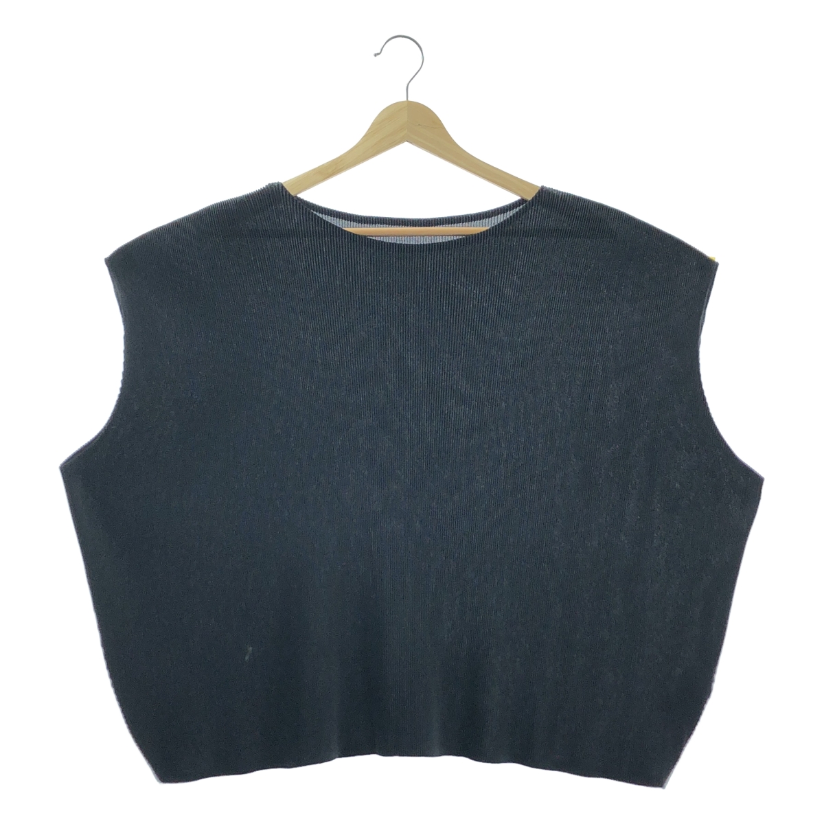 PLEATS PLEASE ISSEY MIYAKE / プリーツプリーズイッセイミヤケ オーバーシルエット ノースリーブ プルオーバー