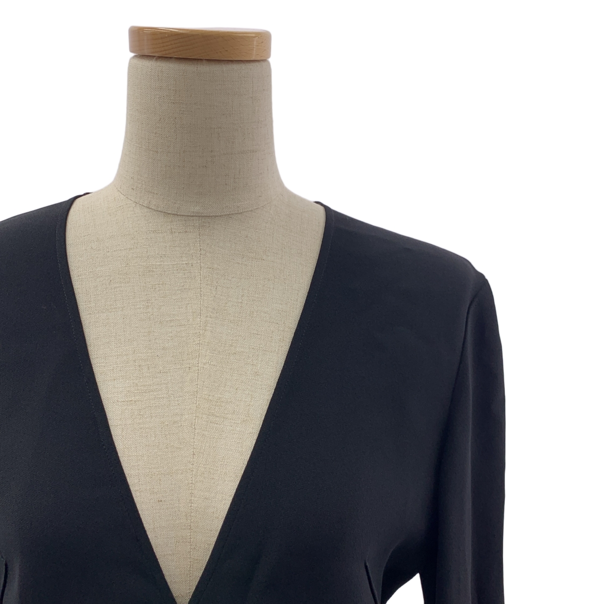 N°21 / ヌメロヴェントゥーノ アセテート レーヨン バックジップ ドレス ワンピース