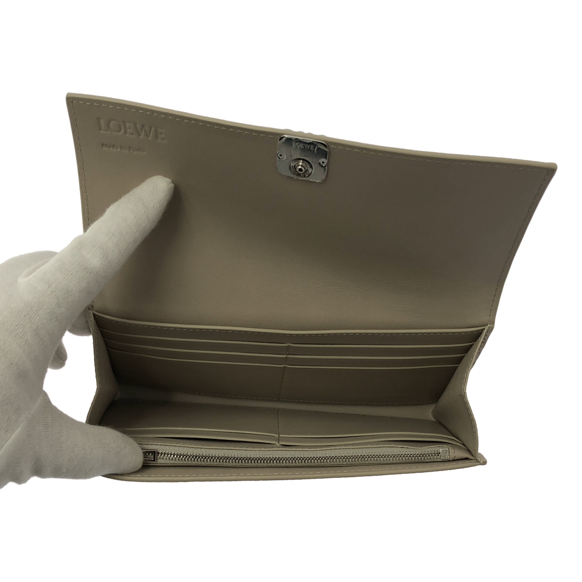 LOEWE / ロエベ アナグラム コンチネンタル ロングウォレット