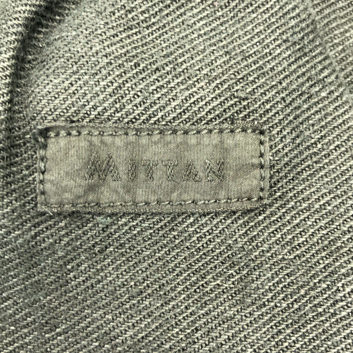 MITTAN / ミッタン PT-84 / 綾織大麻 ドローストリング ワイド イージーパンツ