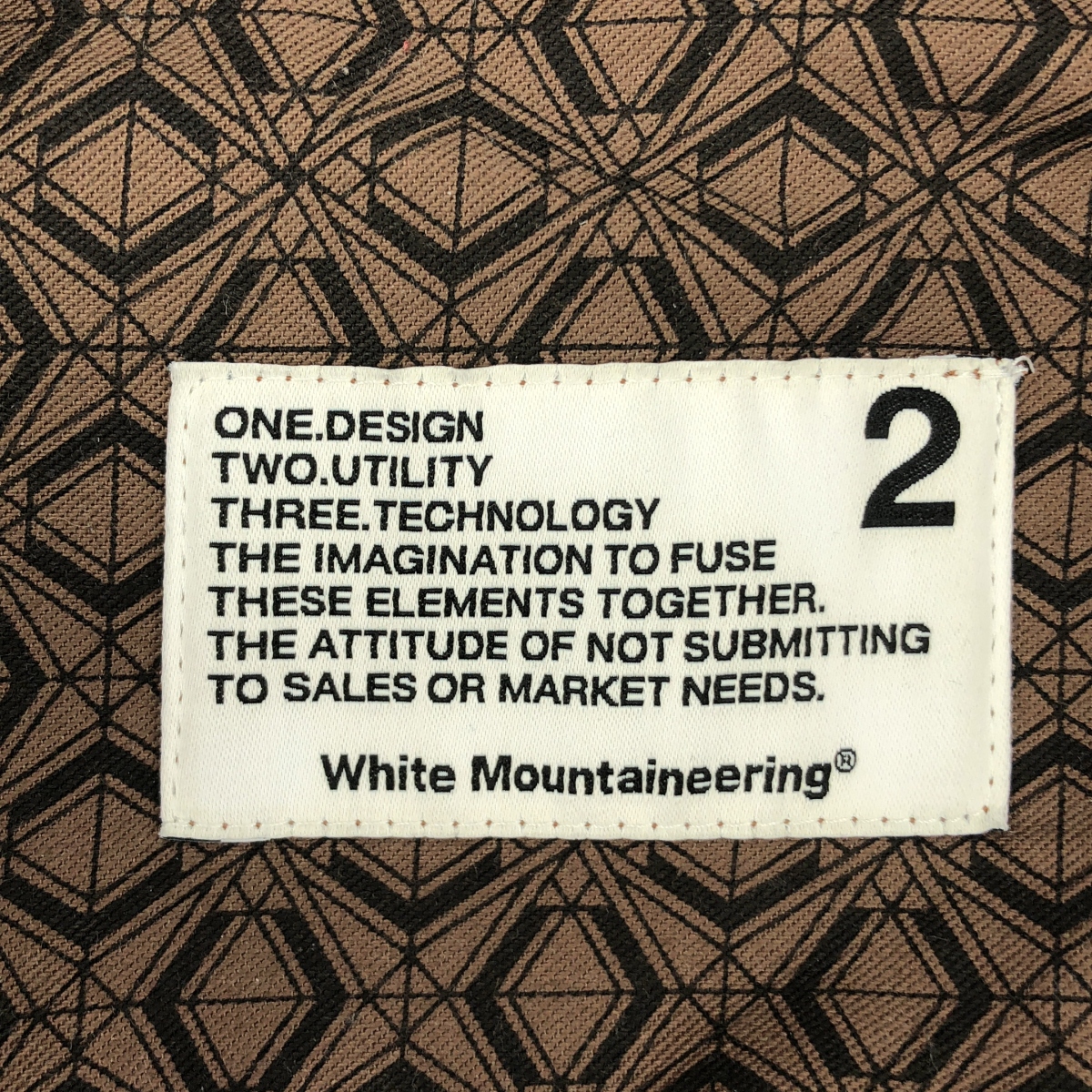 White Mountaineering / ホワイトマウンテニアリング 2 TUCKED WIDE TAPERED PANTS 2タック ワイド テーパードパンツ