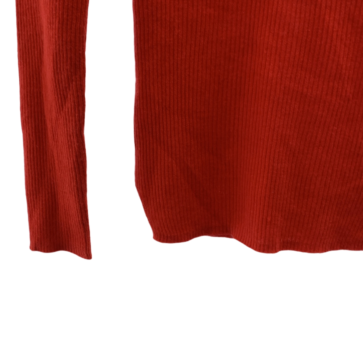 その他 カシミヤ リブ タートルネックニット