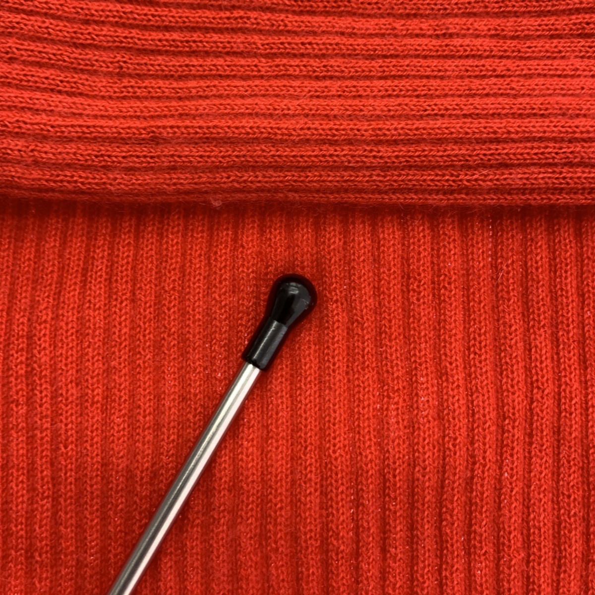 その他 カシミヤ リブ タートルネックニット