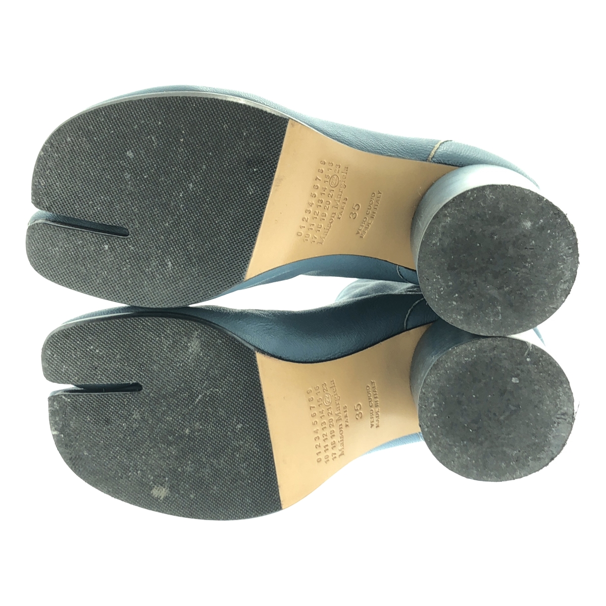 Maison Margiela / メゾンマルジェラ Tabi Ankle Boots タビ レザー アンクル ヒールブーツ