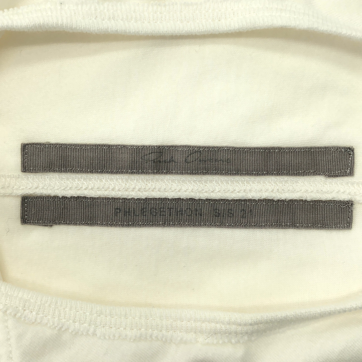 Rick Owens / リックオウエンス LEVEL SHORT SLEEVE T-SHIRTS コットン ロングTシャツ