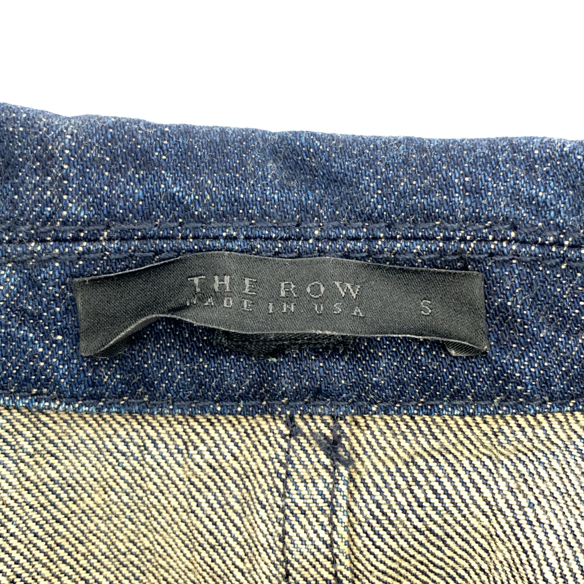 THE ROW / ザロウ ベルテッド ボタンレス デニムジャケット