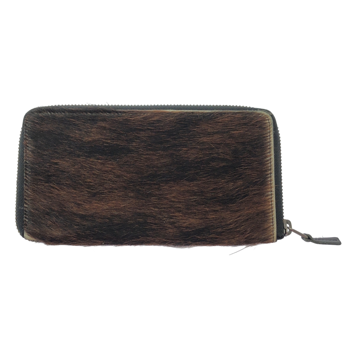 Y's / ワイズヨウジヤマモト ハラコ レザー チェーン ウォレット 財布