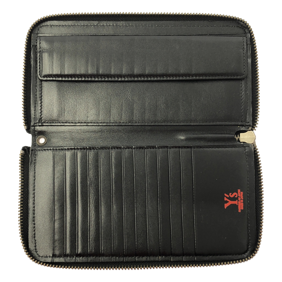 Y's / ワイズヨウジヤマモト ハラコ レザー チェーン ウォレット 財布
