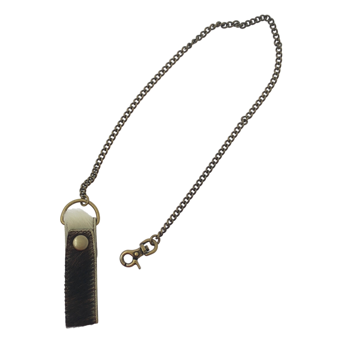 Y's / ワイズヨウジヤマモト ハラコ レザー チェーン ウォレット 財布