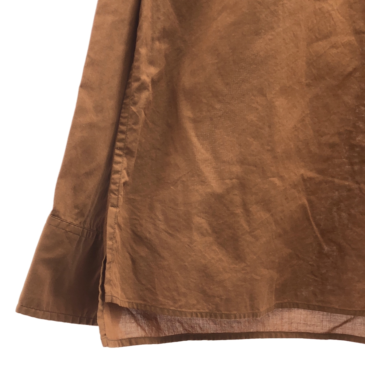 MARGARET HOWELL / マーガレットハウエル ウォッシュドコットン 長袖 シャツ