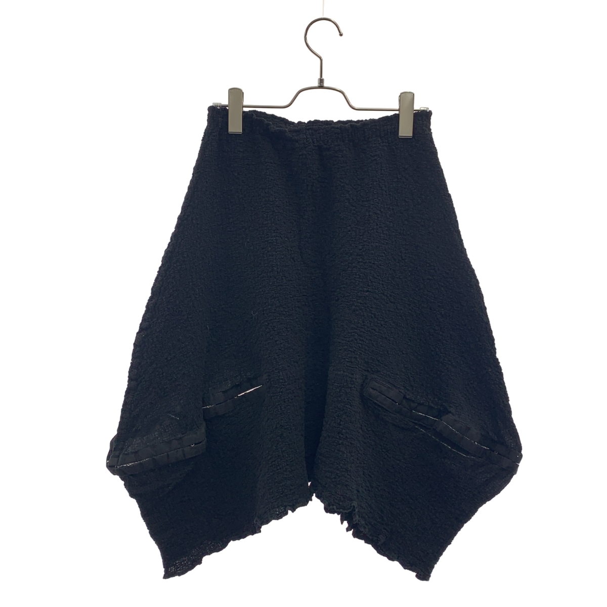 me ISSEY MIYAKE / ミーイッセイミヤケ カリフラワー 縮絨加工 フック スカート