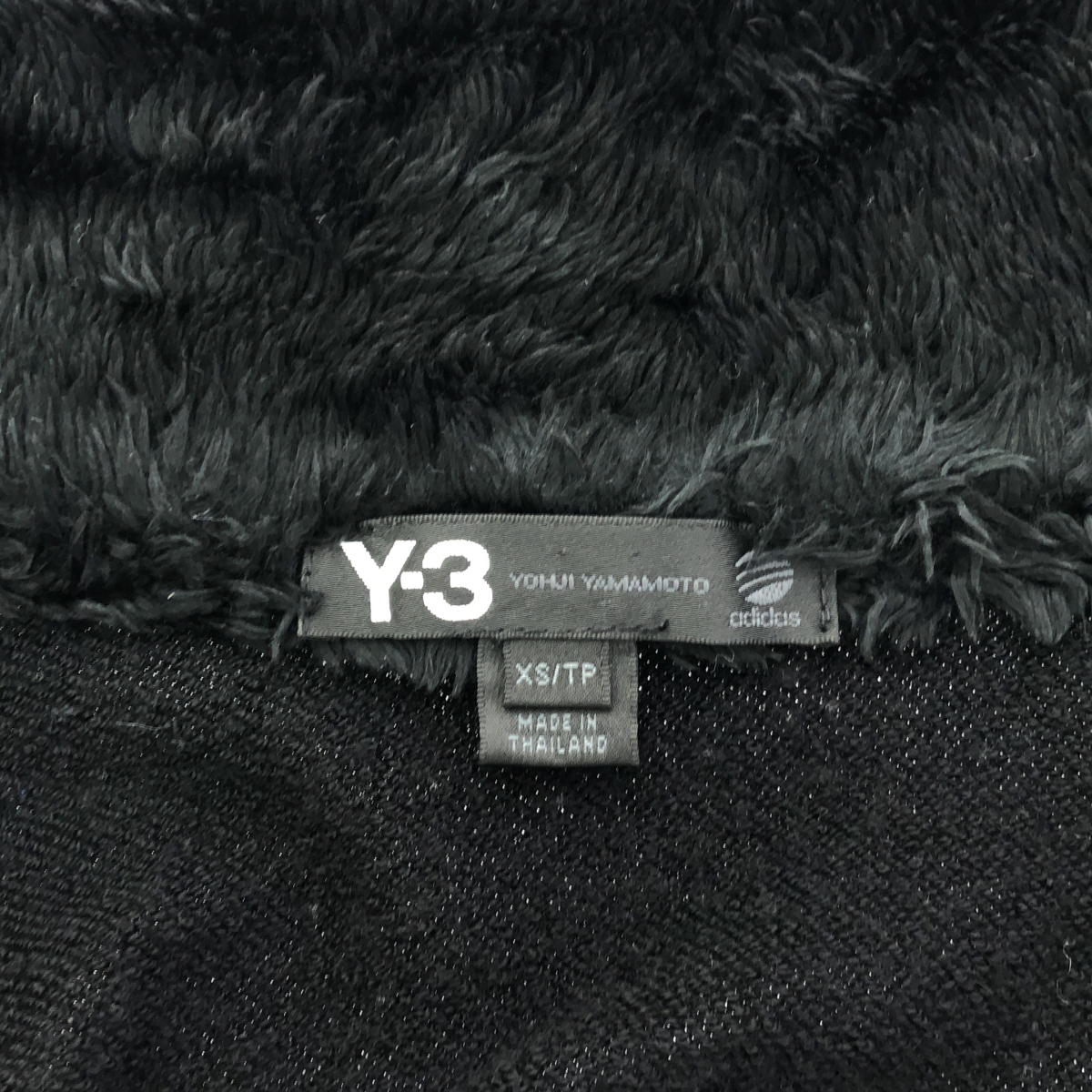 Y-3 / ワイスリー ロゴ刺しゅう ファー ジップアップ スウェット