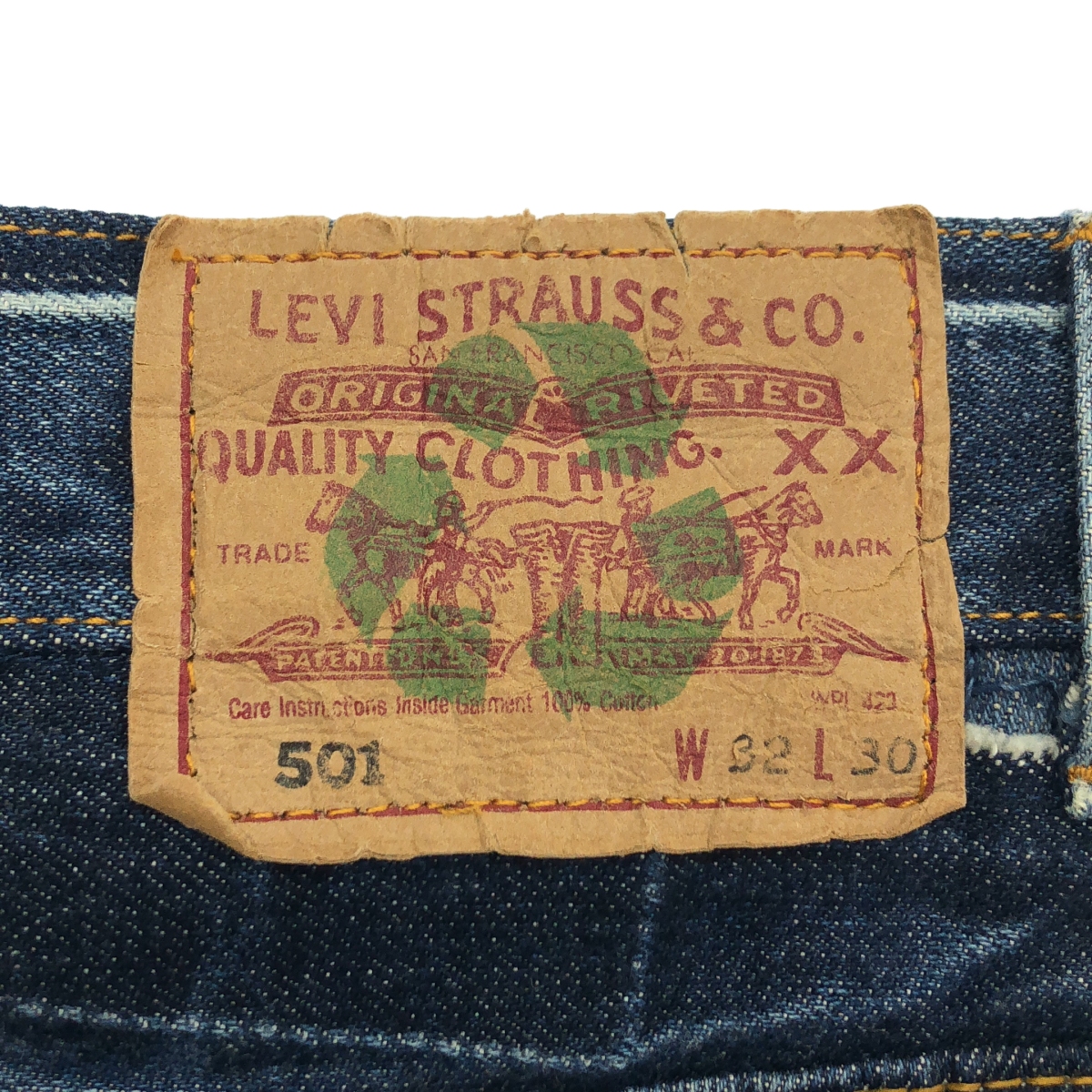 doublet / ダブレット ×Levi's リーバイス / QUARTER DENIM UPCYCLE STRAIGHT PANTS 再構築 ストレート デニムパンツ