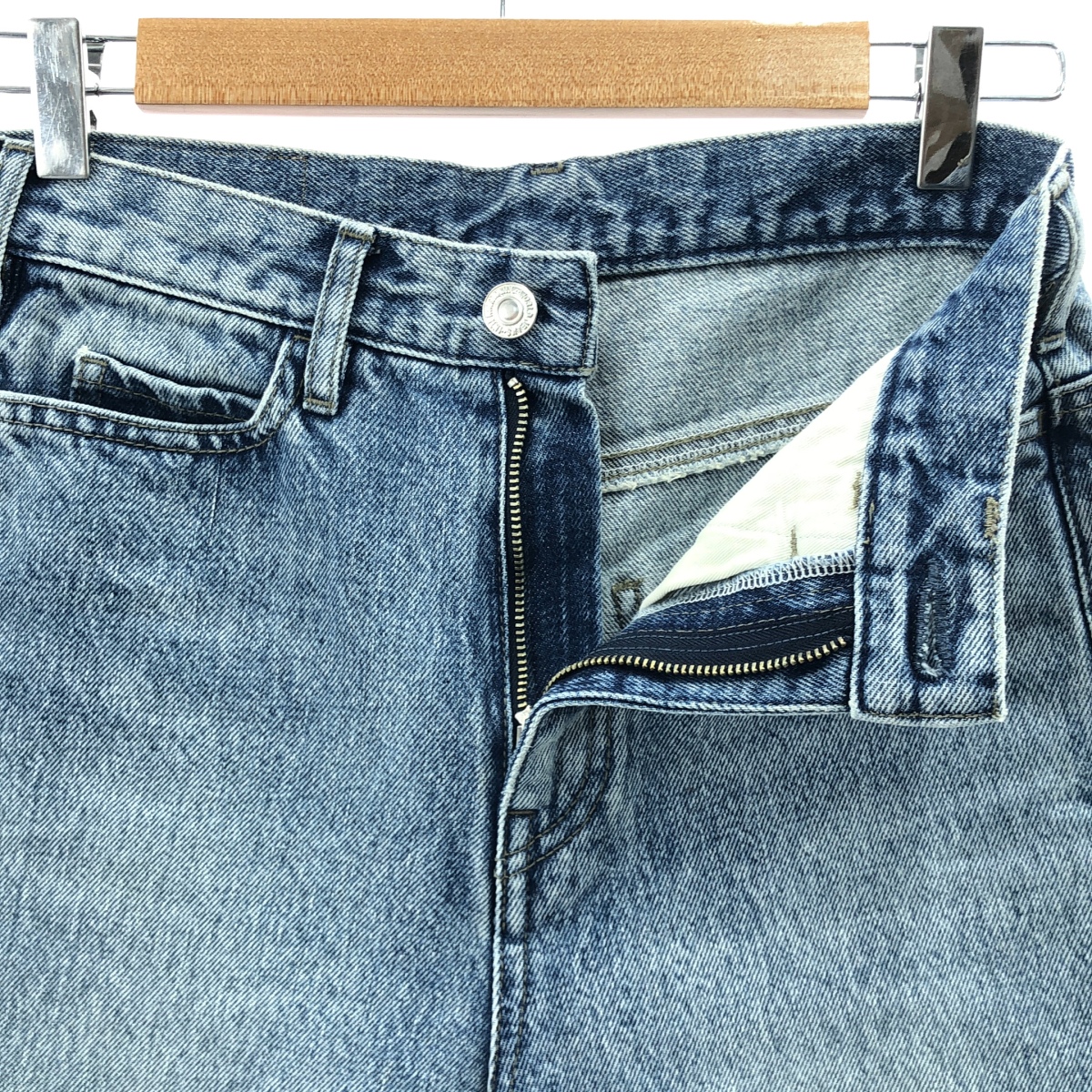 L'Appartement / アパルトモン cropped wide denim / カットオフ クロップドワイドデニムパンツ