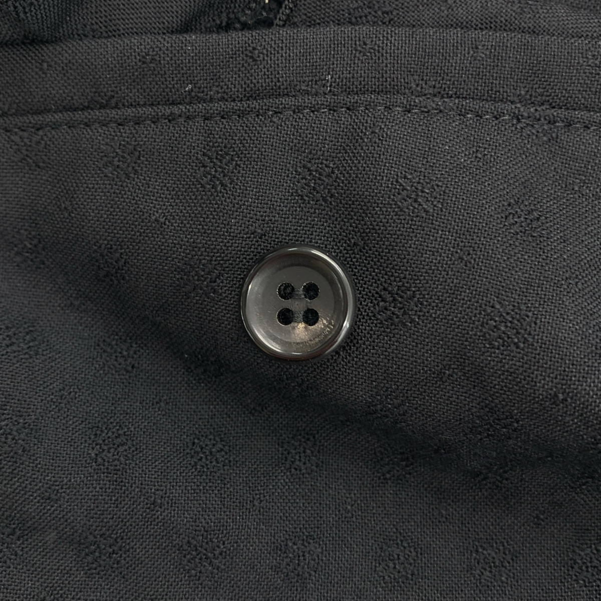 COMME des GARCONS HOMME DEUX / コムデギャルソンオムドゥ エンブロイダリードローストリング スラックス パンツ