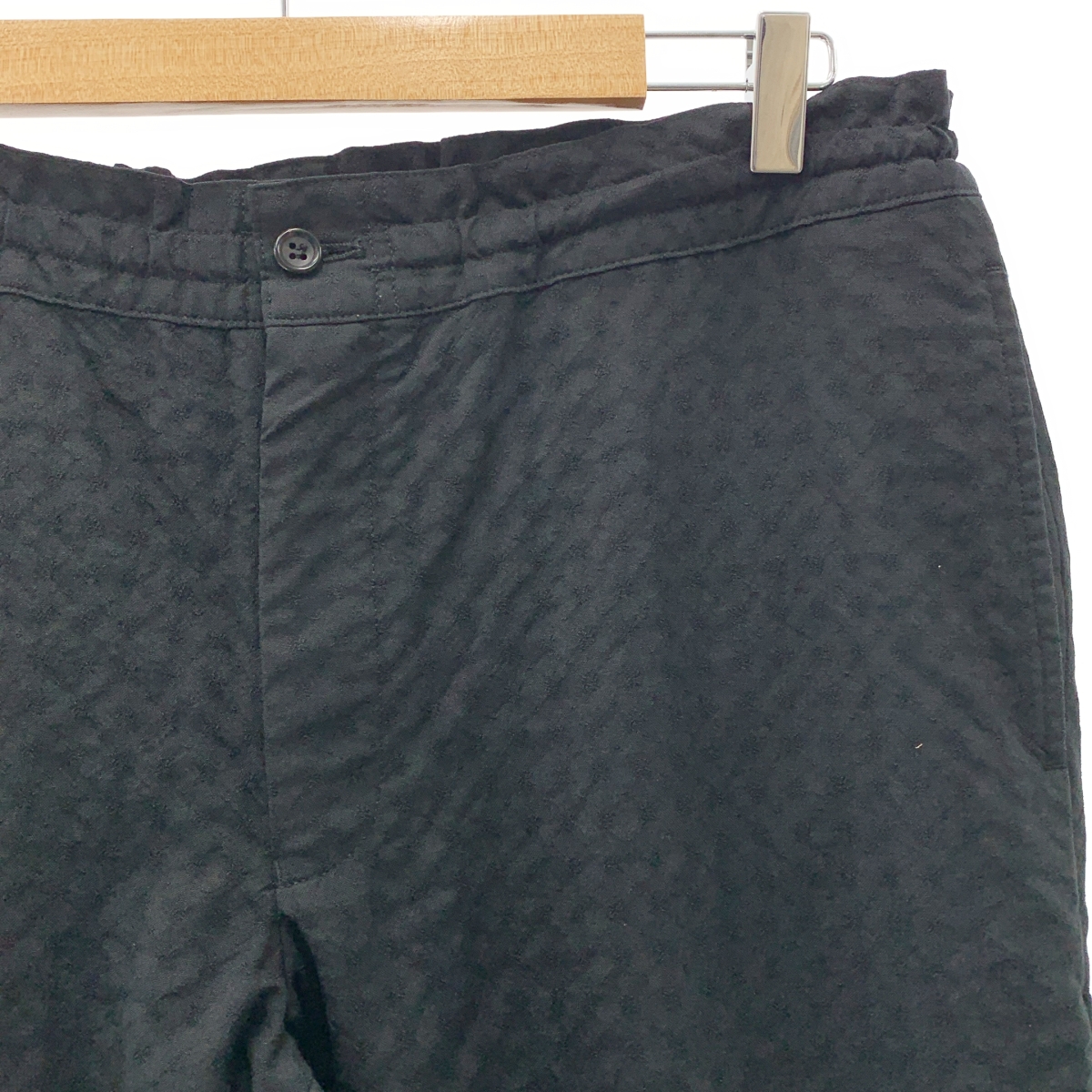 COMME des GARCONS HOMME DEUX / コムデギャルソンオムドゥ エンブロイダリードローストリング スラックス パンツ