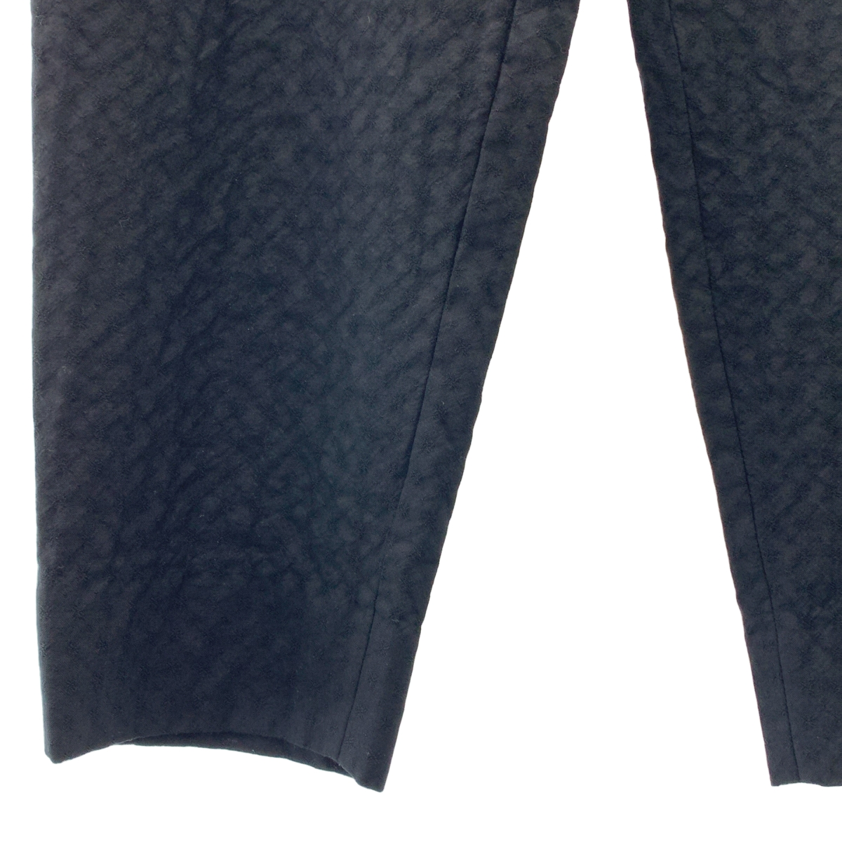 COMME des GARCONS HOMME DEUX / コムデギャルソンオムドゥ エンブロイダリードローストリング スラックス パンツ