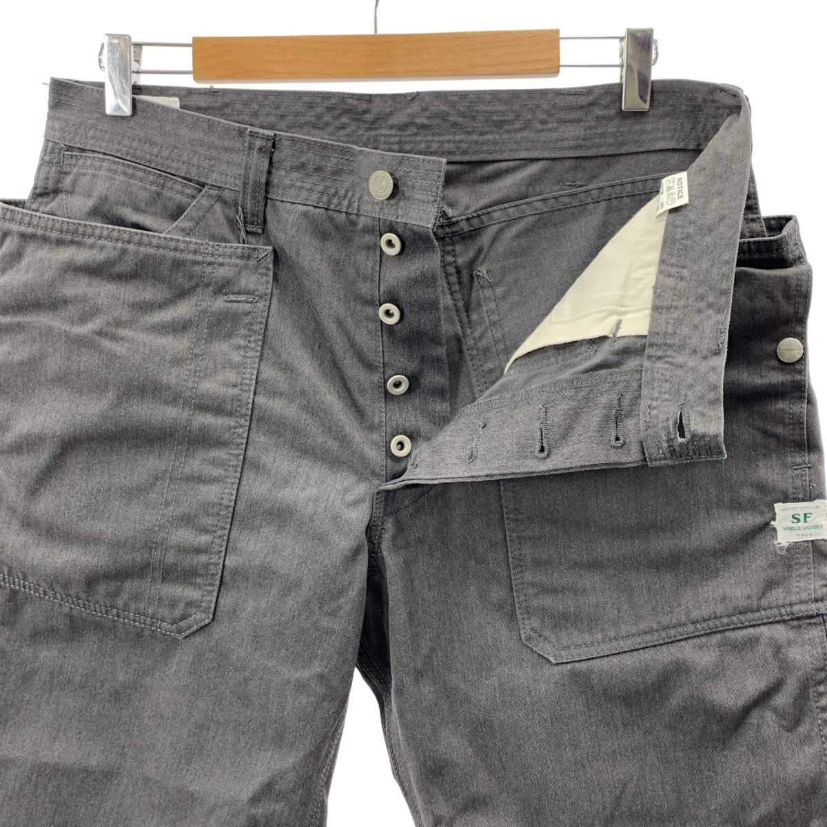 SASSAFRAS / ササフラス ダブルポケット ワイド カーゴ ショートパンツ ショーツ