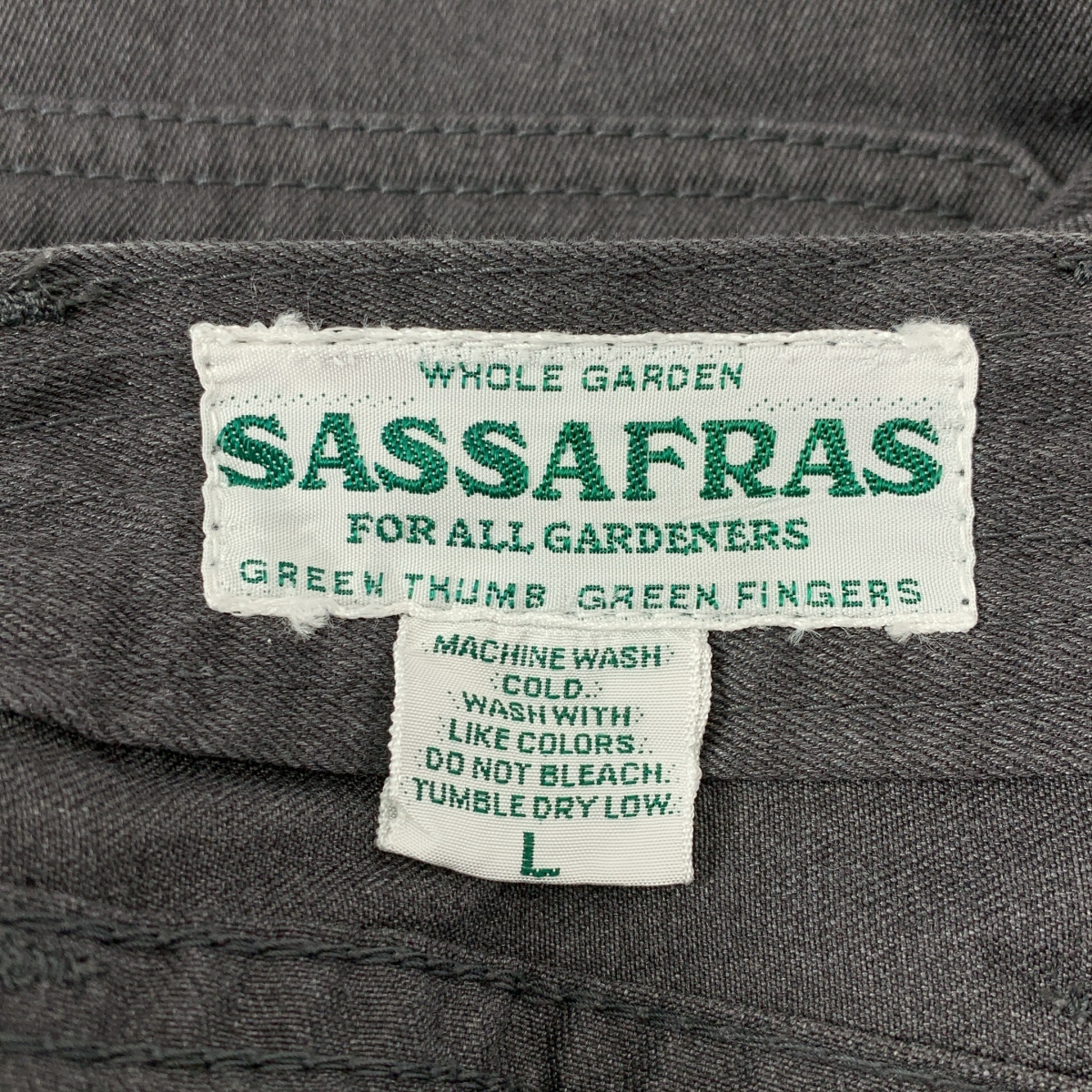 SASSAFRAS / ササフラス ダブルポケット ワイド カーゴ ショートパンツ ショーツ