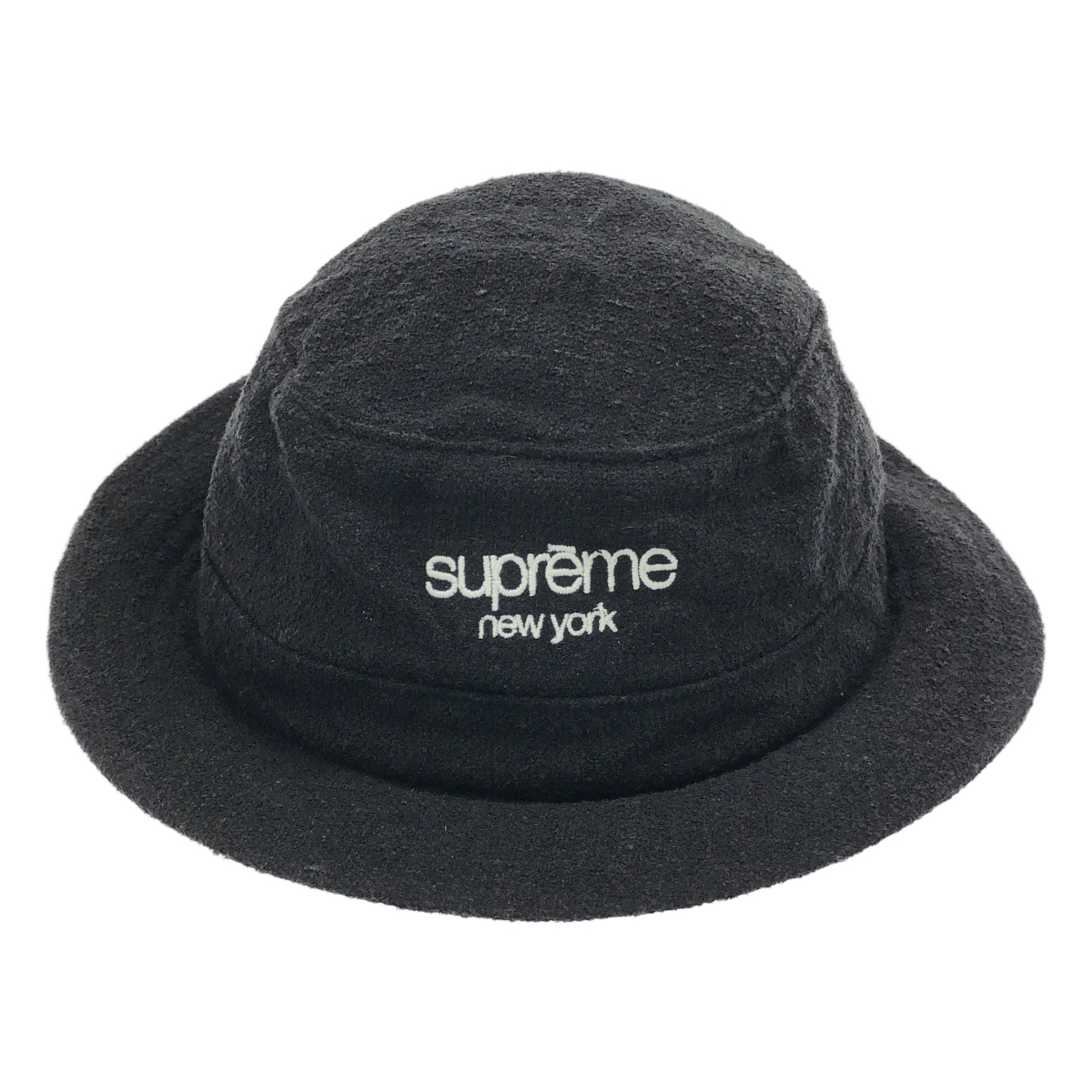 SUPREME / シュプリーム ×Loro Piana / ロロピアーナ Classic Logo Terry Crusher クラシックロゴ テリー クラッシャー バケットハット