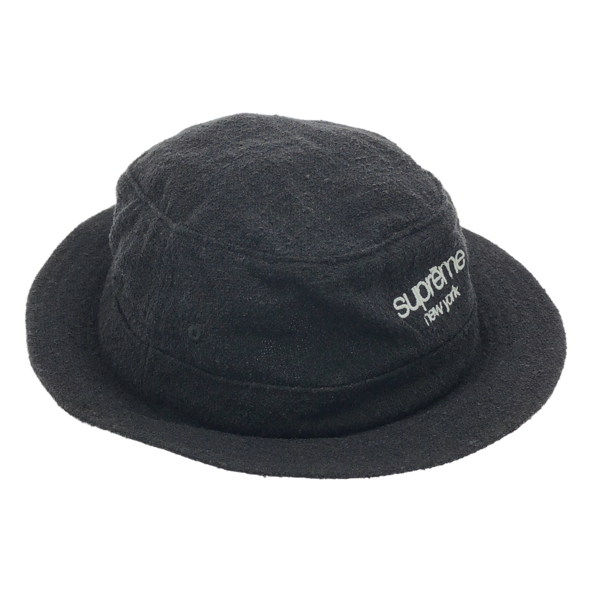SUPREME / シュプリーム ×Loro Piana / ロロピアーナ Classic Logo Terry Crusher クラシックロゴ テリー クラッシャー バケットハット