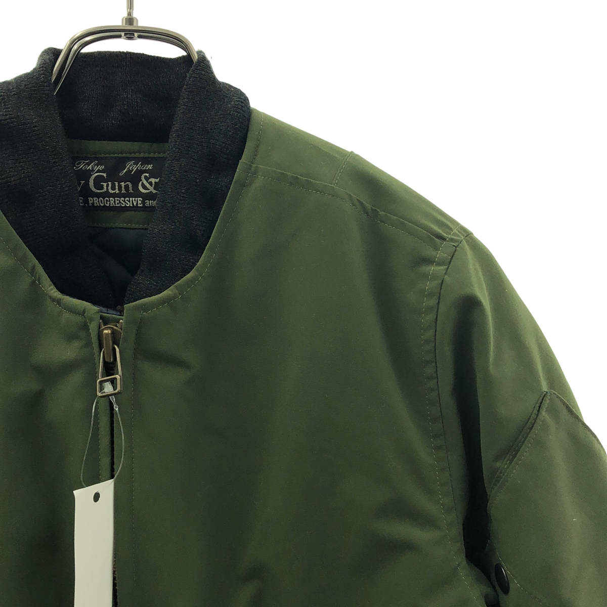 SLOWGUN / スロウガン ダブルアジャスター ブルゾン ジャケット / 着脱可ボアキルティングライナー