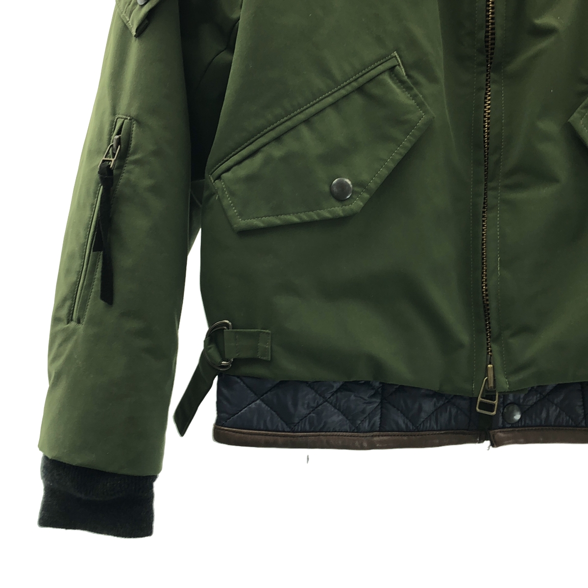 SLOWGUN / スロウガン ダブルアジャスター ブルゾン ジャケット / 着脱可ボアキルティングライナー