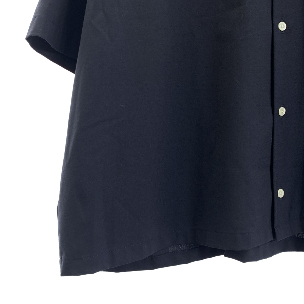 Sillage / シアージ ストレッチ オーバーサイズ オープンカラーシャツ