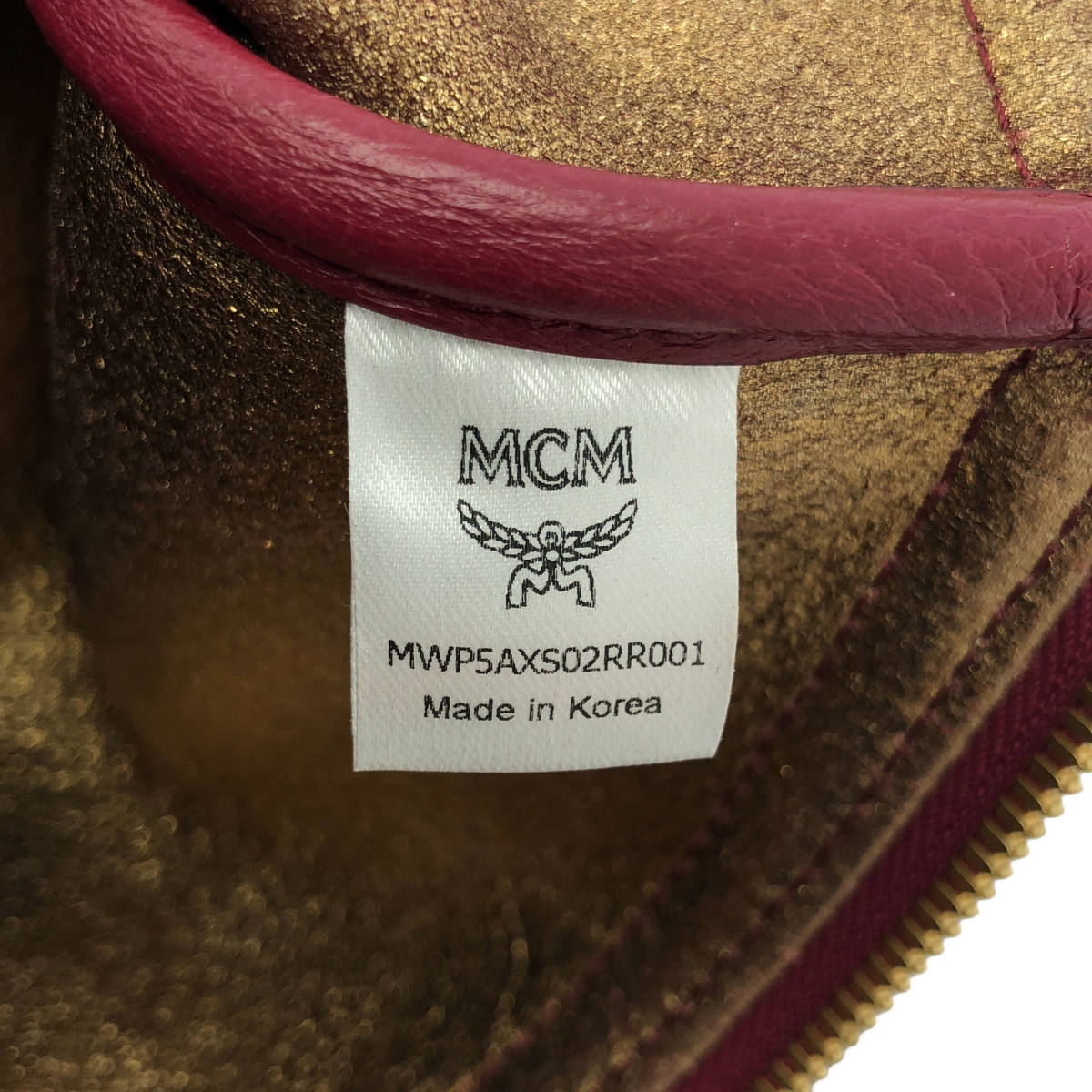 MCM / エムシーエム 2WAY レザー クラッチバッグ