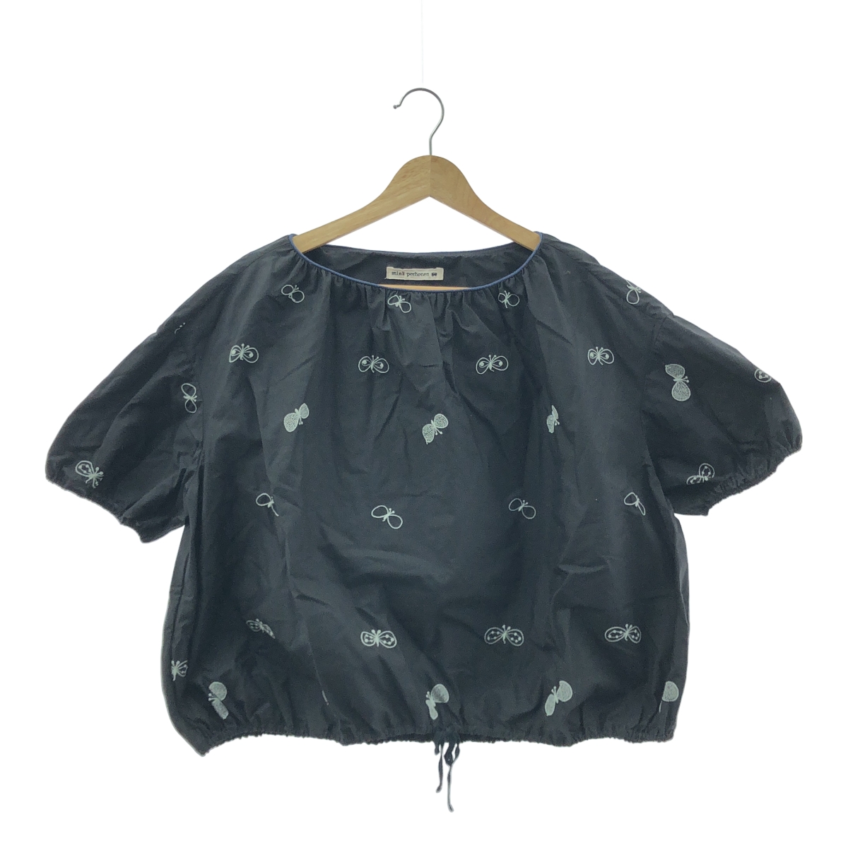 mina perhonen / ミナペルホネン town check タウンチェック リネン ブラウス mina perhonen / ミナペルホネン town check タウンチェック