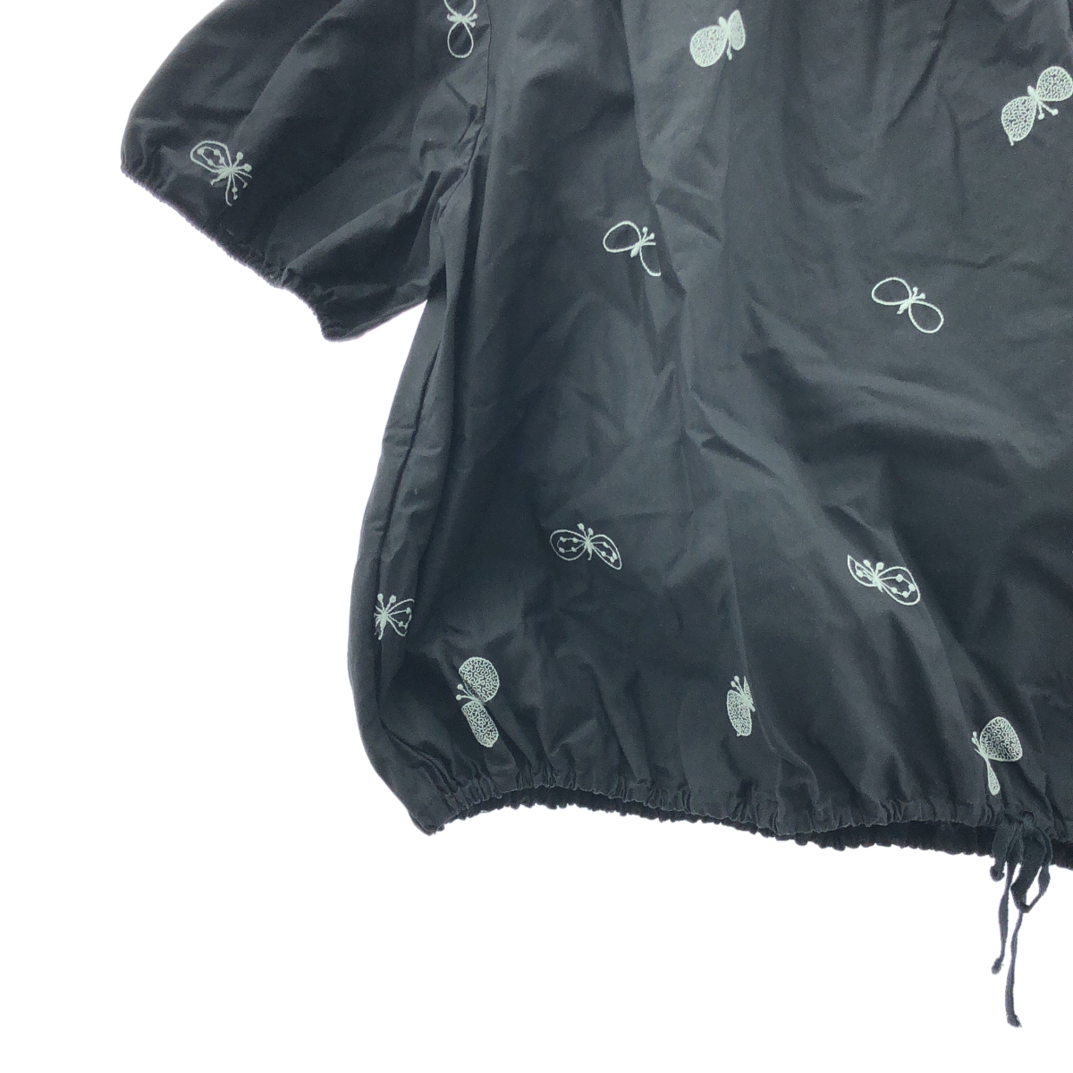 mina perhonen / ミナペルホネン choucho コットン ギャザー ブラウス