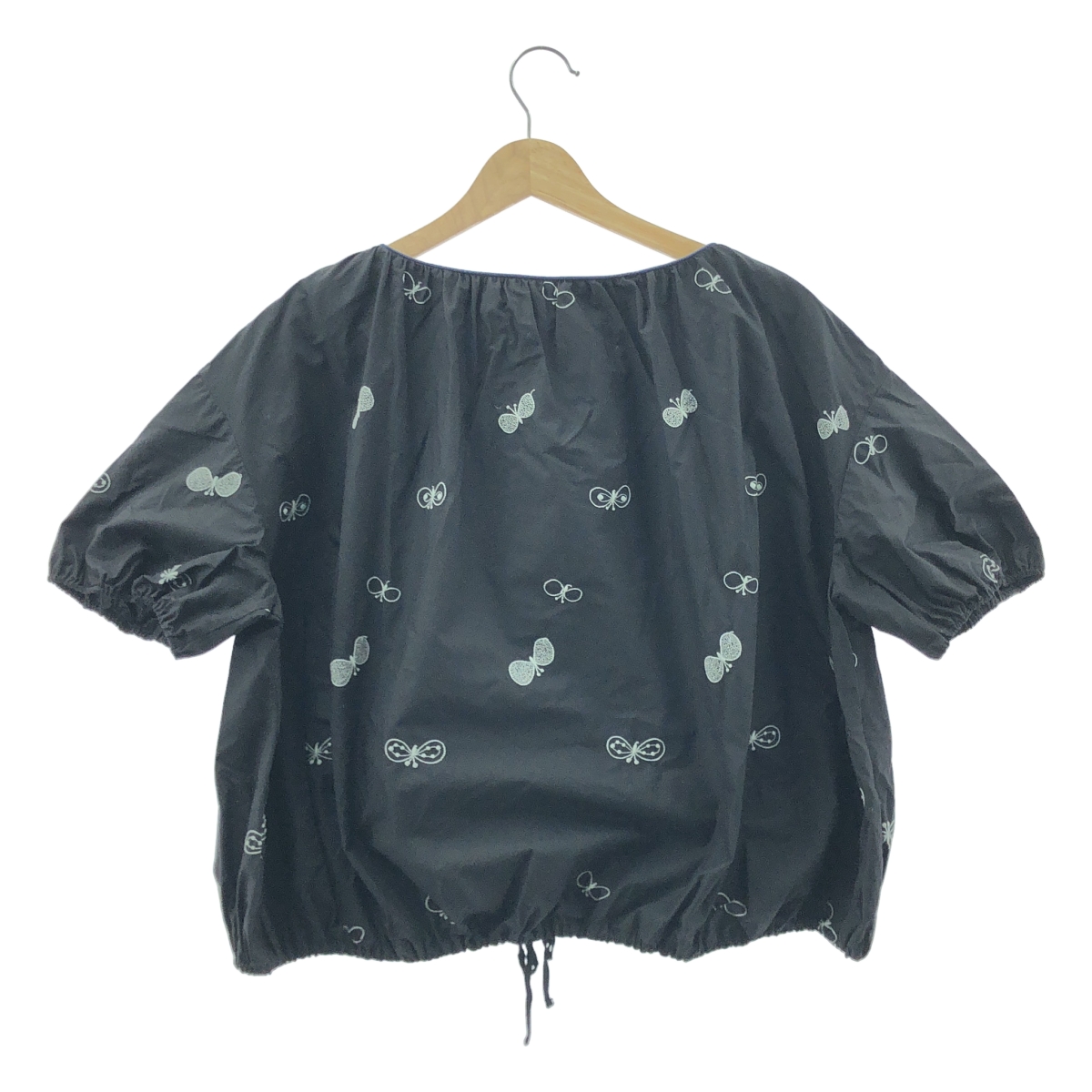 mina perhonen / ミナペルホネン choucho コットン ギャザー ブラウス